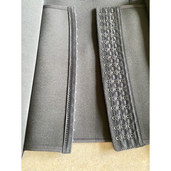 Nebility Corset Body Shaper Size 3XL Black Neoprene and Nylon - Picture 2 of 8